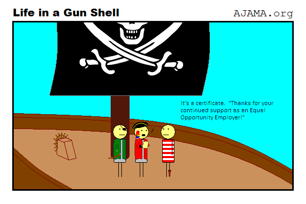 Pirates: An equal opportunity employer
